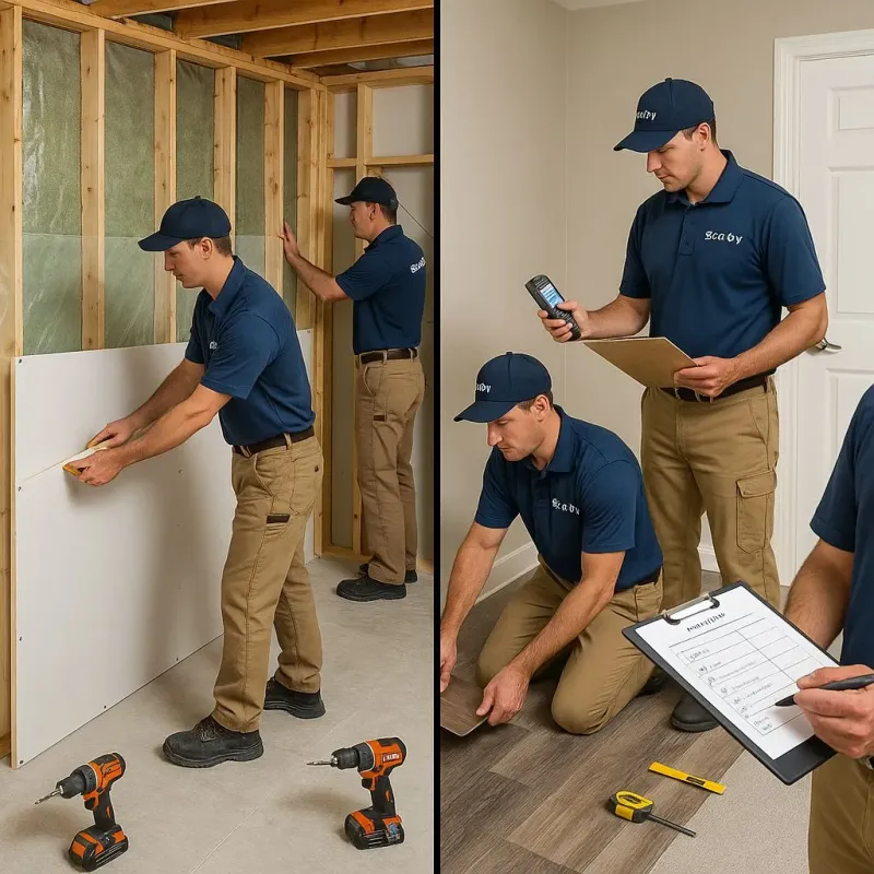 Repairs and Reconstruction process in Lamar County, AL