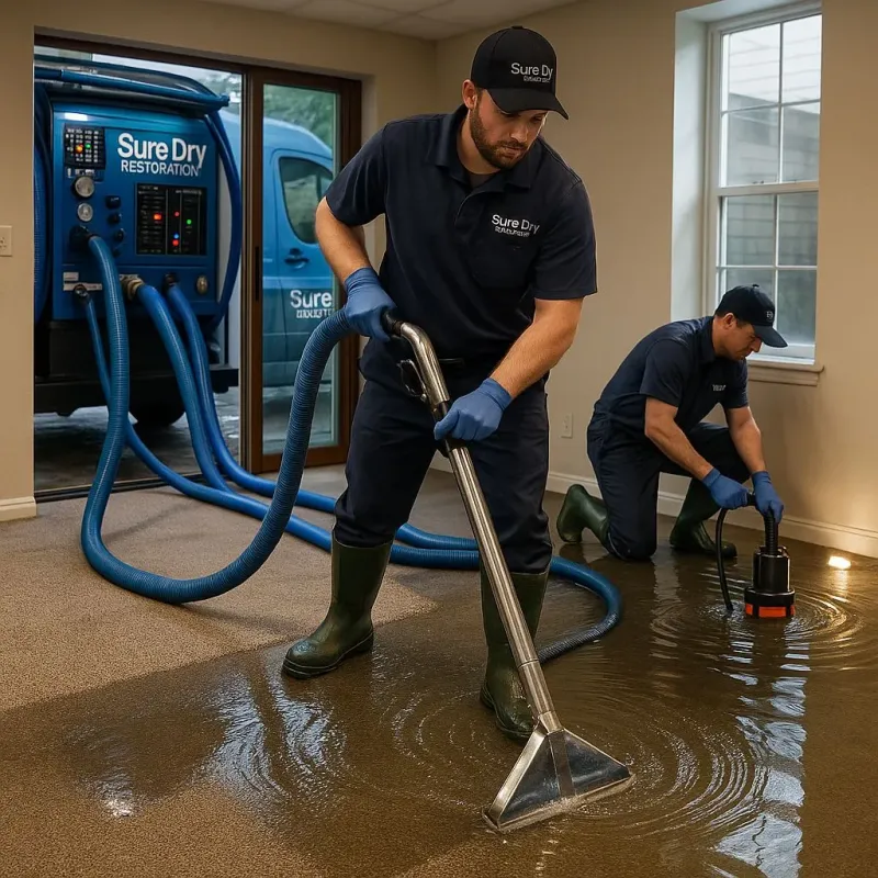 Water Extraction and Removal process in Lamar County, AL